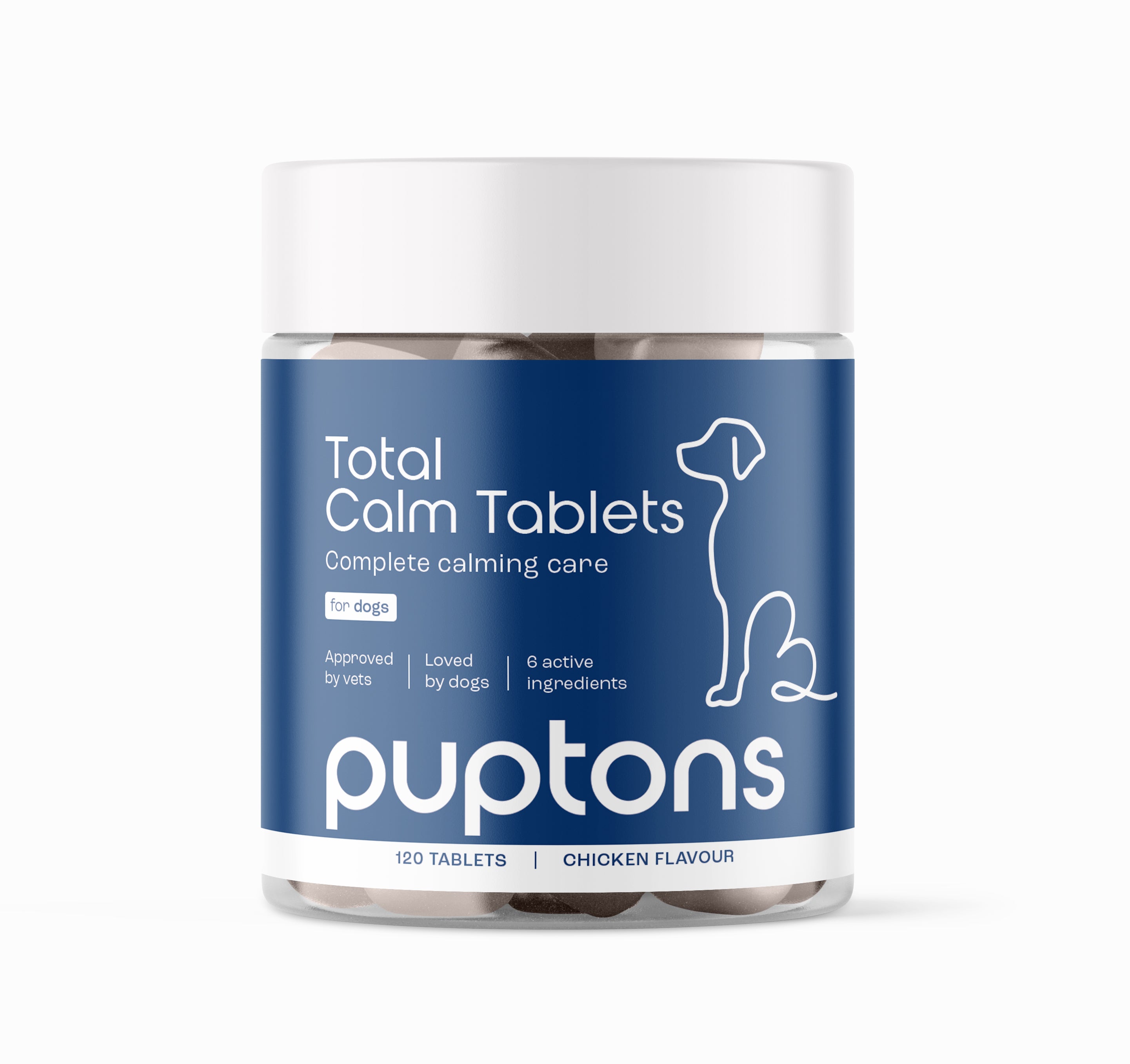 Total Calm Tablets For Dogs Puptons